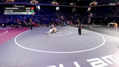 6A 126 lbs 1st Place Match - Isaak Arevalo, Arlington Martin vs Luca Rios, Conroe Woodlands College Park