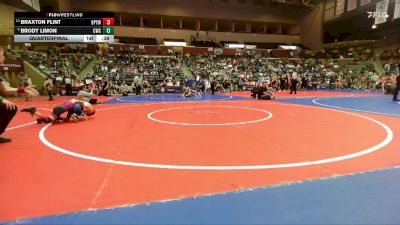 55 lbs Quarterfinal - Brody Limon, Conway Wrestling Club vs Braxton Flint, Benton Parks Youth Wrestling