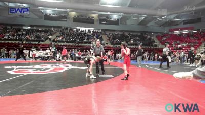 67 lbs Semifinal - Tucker Novotny, Pawnee Peewee Wrestling vs Deacon Doerr, Broken Arrow Wrestling Club