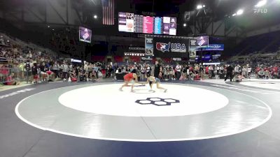 105 lbs Champ. Rd Of 64 - Hailey Delgado, TX vs Ava Montes, PA