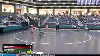 98 lbs Semifinal - Shea Yudisky, Heath Cain vs Tyson Gibson, Southlake Carroll