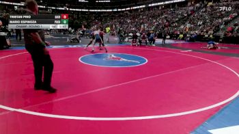 120-4A Champ. Round 1 - Tristan Pino, Sand Creek vs Mario Espinoza, Pueblo County
