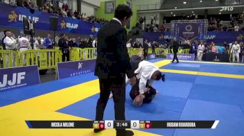 Husam Kharouba vs Nicola Milone 2025 European Jiu-Jitsu IBJJF Championship