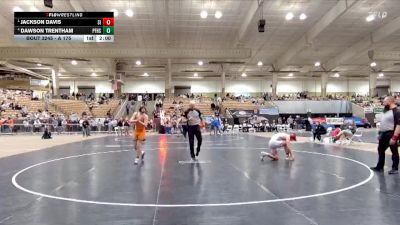 A 175 lbs Semifinal - Jackson Davis, Signal Mountain High School vs Dawson Trentham, Pigeon Forge High School