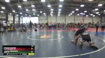 210 lbs Round 3 (6 Team) - Jaxon Penovich, POWA vs Tyson Martin, Team California