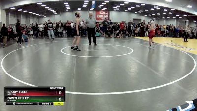 117 lbs Semifinal - Brody Fleet, Red Lion vs Owen Kelley, Nova WC