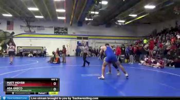 Round 3 - Asa Greco, Cedar Rapids Washington vs Matt Moyer, North Linn