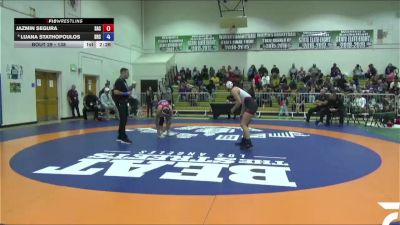 138 lbs Champ. Round 1 - Jazmin Segura, Santa Ana College vs Luana Stathopoulos, Santa Rosa College