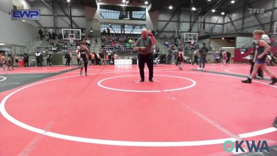 96-100 lbs Semifinal - Eli Pulliam, Owasso Takedown Club vs Jonah Roberts, HURRICANE WRESTLING ACADEMY