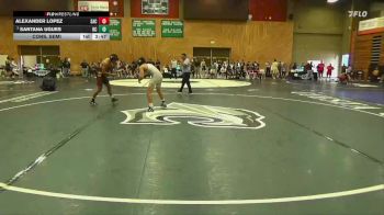 133 lbs Cons. Semi - Santana Ugues, Bakersfield College vs Alexander Lopez, Sacramento City College