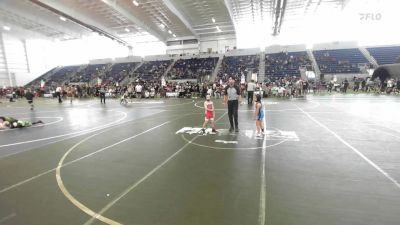 54 lbs Round Of 16 - Broc Moecia, No Team vs Athena Gonzalez, Rancho Bernardo WC