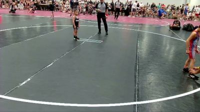 41 lbs Round 1 (4 Team) - Kingston Howell, Panhandle Pitbulls vs Isiah Saavedra, Revival Misfits