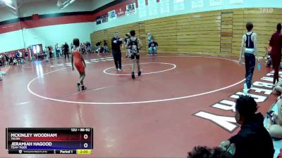 86-92 lbs Quarterfinal - Jeramiah Hagood, Team Tiger vs McKinley Woodham, Talon