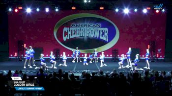 World Elite - Golden Girls [2025 L1.1 Junior - PREP Day 1] 2025 Cheer Power Grand Nationals