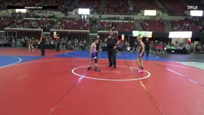 81 lbs Cons. Round 4 - Gus Olson, Spartan Youth Wrestling Club vs Harold Cronk, Mountain Man