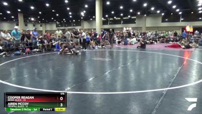 175 lbs Round 3 (6 Team) - Cooper Reagan, BRAWL Black vs Airen McCoy, Techfall Black