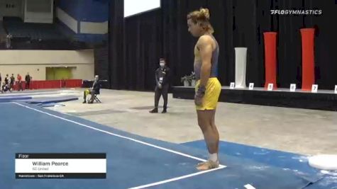 William Pearce - Floor, SC United - 2021 Men's Collegiate GymACT Championships