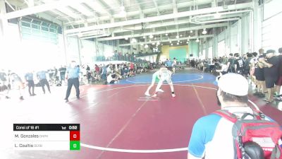 138 lbs Consi Of 16 #1 - Michael Gonzales, Dhph Immortals vs Liam Coultis, Derby WC