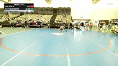 96-I lbs 5th Place - Jack Beech, Centurion vs Talon Summonte, High Pace Wrestling Club