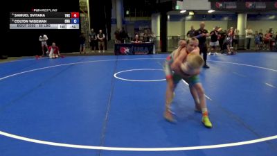 80 lbs Cons. Quarters - Samuel Svitana, Truckee Wrestling Club vs Colton Wiseman, Contenders Wrestling Academy