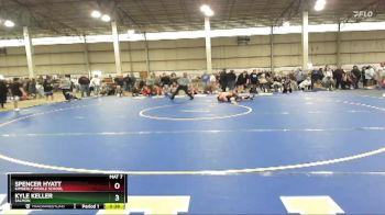 100 lbs Cons. Round 4 - Spencer Hyatt, Kimberly Middle School vs Kyle Keller, Salmon