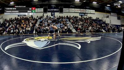 184 lbs Quarterfinal - Colter Bye, Upper Iowa vs Dante Roggio, UMary