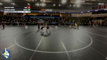 125 lbs Cons. Round 3 - Adalyn Ford, Fort Dodge vs Valeria Lopez, DeKalb