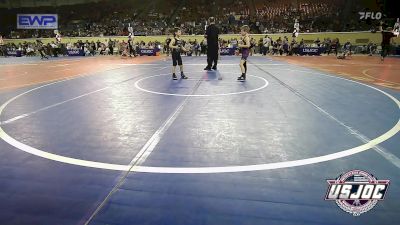 55 lbs Round Of 16 - Samuel Ellis, Blanchard Wrestling Club vs Quaid Shaw, Panhandle RTC