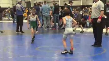 55 lbs Prelims - Bryce Smith, RWA ES White vs Mason Lee, Morris Fitness ES Black