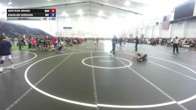 50 kg Rr Rnd 1 - Greyson Araiza, Mantanona TC vs Aquilles Quezada, Way Out West