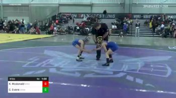 61 lbs Final - Kai Mcdonald, Sebolt Wrestling Academy vs Cruz Evans, Cowa