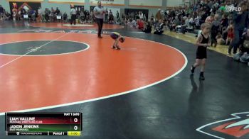 Cons. Semi - Liam Valline, Mustang Wrestling Club vs Jaxon Jenkins, East Marshall