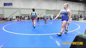 240 lbs Rr Rnd 3 - Azreal Smith, OK Supergirls Black vs Mya Padilla, Sisters On The Mat Pink