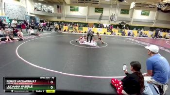 45 lbs Round 3 - Renlee Archambault, Poplar Girls Wrestling Club vs Lillyanna Haberle, Billings Wrestling Club