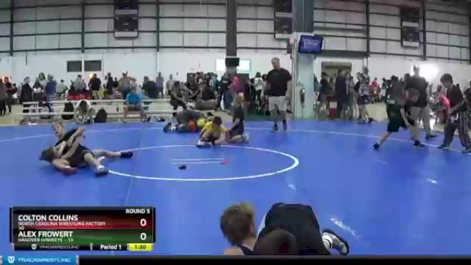 95 lbs Quarterfinal - Benjamin Owens, Hanover Hawkeye vs Elijah Collick ...