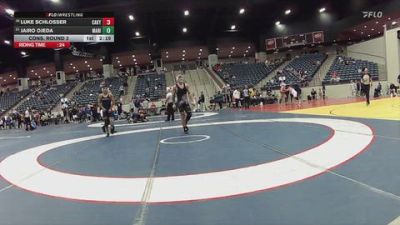 157 lbs Cons. Round 3 - Jairo Ojeda, Marian University vs Luke Schlosser, Campbellsville (Ky.)