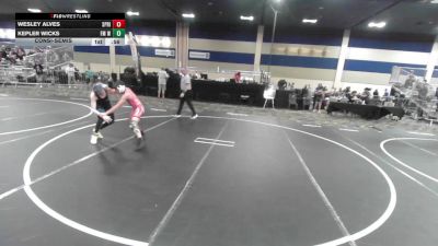 88 lbs Consolation - Wesley Alves, Spring Hills WC vs Kepler Wicks, Fm Wc