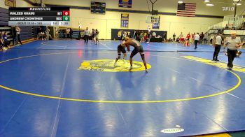 165 lbs 1st Place Match - Andrew Crowther, Iowa Western Community College vs Waleed Khairi, Northern Oklahoma College-Tonkawa