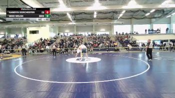 285 lbs Semifinal - Kamdyn Dorchester, Ithaca vs Mike Welsh, Brockport