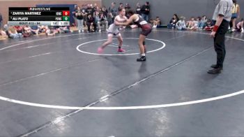 94 lbs Semifinal - Zariya Martinez, Idaho Gold Wrestling Club vs Ali Plato, Pocatello Grapplers Wrestling Club