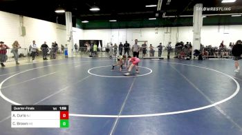 75 lbs Quarterfinal - Anthony Curlo, NJ vs Corey Brown, MD