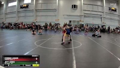 100 lbs Round 4 (8 Team) - Jett Hines, WV Wild vs Corbin Leiker, Xtreme Team