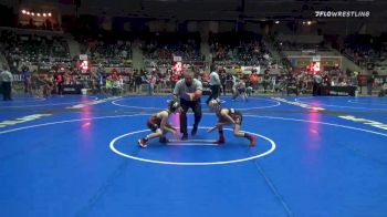 73 lbs Consolation - Chloe Ross, Mayo Quanchi vs Dylan Williamson, Ubasa Wrestling Academy