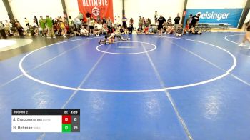 129 lbs Rr Rnd 2 - Jack Dragoumanos, Doughboy vs Hudson Hohman, Quest School Of Wrestling