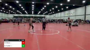 105 lbs Consolation - Marcus Blaze, OH vs Brogan Tucker, OH