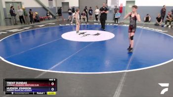 83 lbs Final - Hudson Johnson, Pioneer Grappling Academy vs Trent Dundas, Cordova Pounders Wrestling Club