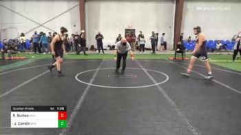 144 lbs Quarterfinal - Ryan Burton, Iron Horse vs James Conklin, Bitetto