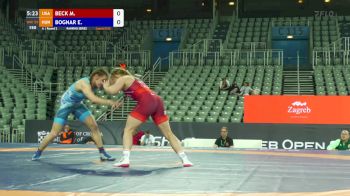 59 kg Round 2 - Michaela Beck, USA vs Erika Bognar, HUN