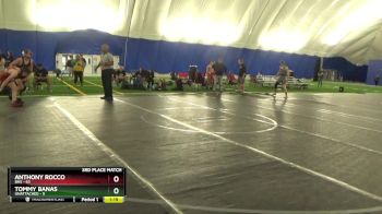 120 lbs 3rd Place Match - Anthony Rocco, BHS vs Tommy Banas, Unattached