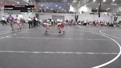 126 lbs Round 2 (6 Team) - CJ Caines, Mat Assassins Black vs Bryson Galofaro, Scanlan